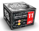 British Army Africa Late 1942-1943 WWII (Set of 4 Colors) ak-interactive RCS011