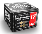 Bundeswehr Basic Colors (Set of 4 Colors) ak-interactive RCS017