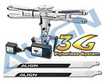 700 3G Prog. Flybarless System (Silver) + Blades align HN7094