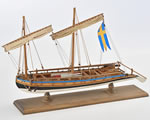 Cannoniera Svedese - 1:75 amati AM1550