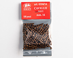 Caviglie noce 14 mm (100 pz) amati AM4104-14