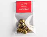 Campanelle stampate 10 mm (10 pz) amati AM4142