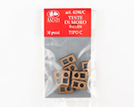 Teste di moro inglesi tipo C 13x7 mm (10 pz) amati AM4298-02