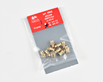 Argani verticali in ottone altezza 6,5 mm (10 pz) amati AM4866-02