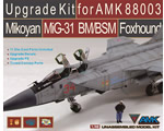 Upgrade Set for Mikoyan MiG-31BM/BSM Foxhound 1:48 amk AMK88003-U