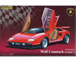 Lamborghini Wolf Countach version 1 1:24 aoshima AOS04960