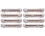 NS 8-unit highspeed EMU ICE 3 class 406 light grey livery period VI with DCC Sound Decoder arnold HN2417S