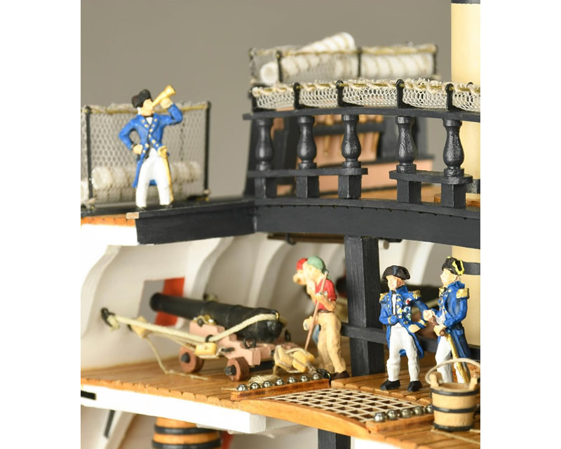 Cross-Section of HMS Victory. (Artesania Latina, 1:72)