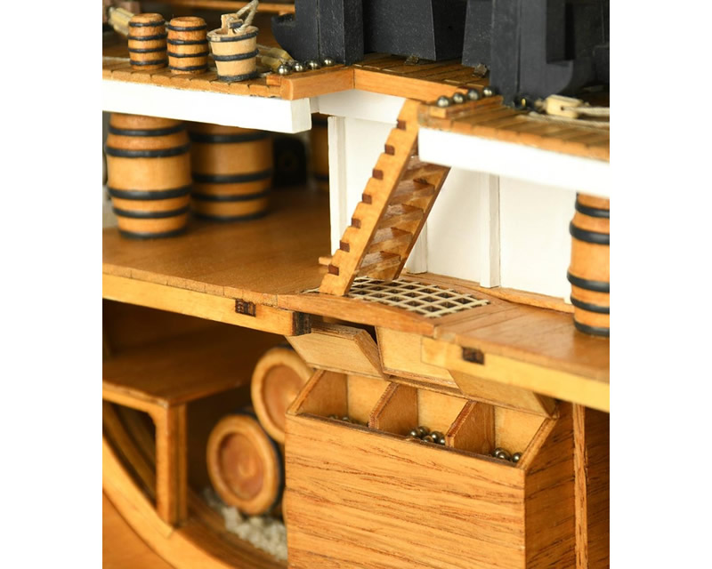 Cross-Section of HMS Victory. (Artesania Latina, 1:72)