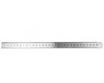 Stainless steel ruler 300x19x1 mm artesanialatina AL27070