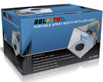 Cabina ad aspirazione portatile con Led belkits BEL-AIRSB002