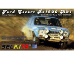 Ford Escort RS1600 MKI 1973 1:24 belkits BEL006