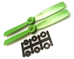 HQProp 3D 5x4.5 CW Green (pack of 2) bizmodel HQP010605457