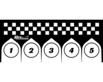 Start Pads for Racing Class 75x170cm bizmodel PADLAND004