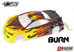 Burn 1:10 Touring 190-200 mm Giallo bracing BD1-10BURG