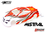 Mistral 1:10 Touring 190-200 mm Arancione fluo bracing BD1-10MISA