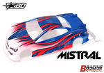 Mistral 1:10 Touring 190-200 mm Blu bracing BD1-10MISB