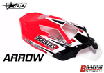 Arrow 1:8 Buggy Rosso fluo bracing BD1-8OFARWR