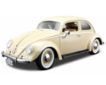 Volkswagen Kafer-Beetle 1955 1:18 burago BU12029