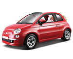 Fiat 500 2007 1:24 burago BU21032