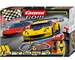 Pista GO!!! - GT Showdown- Ferrari 488 GT3 vs Chevrolet C7R GT3 (3,6 m) carrera CA20062490