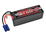 Batteria LiPo Sport Racing 50C 6700 mAh 14,8 V EC5 HC corally CC-49146-EC5