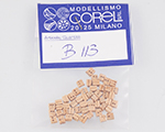 Bozzello 2 occhi 3 mm (50 pz) corel B113