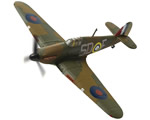 Hawker Hurricane Mk.I V7357/SD-F, Sgt. J.H Ginger Lacey, RAF No.501 Squadron, Gravesend, Sep 1940 1:72 corgi AA27603