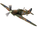 Hawker Hurricane Mk.1 N2359/YB-J, Winged Popeye, P.O Leonard Walter Stevens, RAF No.17 Squadron, Debden 1940 1:72 corgi AA27606