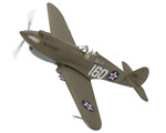 Curtiss P-40B Warhawk, 160/15P, 2nd Lt. George Welch, 47th PS, 15th PG, USAAF, Wheeler Field, 7th December 1941 1:72 corgi AA28101