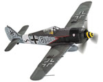 Focke Wulf Fw190A-8/R2 Black 8 Unteroffizier Willi Maximowitz, II Staffel (Sturm) IV/JG.3, Dreux Airfield, France, June 1944 1:72 corgi AA34317