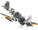 Hawker Typhoon Mk.IB MN625/MR-B, RAF No.245 (Northern Rhodesian) Squadron, Homesley South Airfield, Hampshire, June 1944 1:72 corgi AA36512