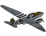 Douglas C-47A Skytrain 42-92847 That's All Brother, 5th/6th June 1944 Lead D-Day aircraft 1:72 corgi AA38210