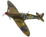 Supermarine Spitfire Mk.I R6800/LZ-N, Sqn. Ldr. Rupert Lucky Leigh 60th Anniversary Collection 1:72 corgi AA39211