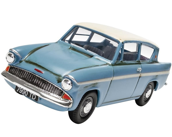 Corgi Harry Potter - Ford Anglia De M. Weasley + 2 Figurines, Occasion
