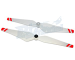 DJI 9 Self-tightening Propeller (1CW+1CCW) Red Strips dji DJIE309R