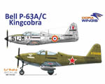 Bell P-63 A/C Kingcobra 1:144 dorawings DW14401