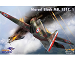 Marcel Bloch MB.151C.1 1:48 dorawings DW48017