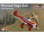 Percival Vega Gull (civil service) 1:72 dorawings DW72002
