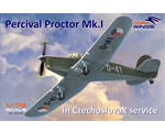 Percival Proctor Mk.I marking of Czechoslovakia 1:72 dorawings DW72003