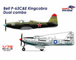 Bell P-63C - E Kingcobra Dual combo 1:72 dorawings DW7201D