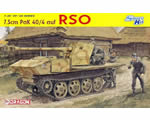 7.5cm PaK 40/4 auf RSO 1:35 dragon DRA6640