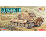 Sd.Kfz.182 Kingtiger Henschel Production w/Zimmerit s.Pz.Abt.505 Russia 1944 (2 in 1) 1:35 dragon DRA6840