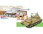 Panzerkampfwagen VI(P) / Bergepanzer Tiger(P) - 2 in 1 1:35 dragon DRA6869