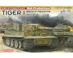 Tiger I Mid-Production w/Zimmerit Otto Carius - Battle of Malinava Village 1944 1:35 dragon DRA6888