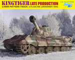 Kingtiger Late Production w/New Pattern Track s.Pz.Abt.506 Ardennes 1944 1:35 dragon DRA6900