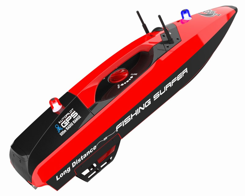 EDMODELLISMO Fishing People Surf Launched RC Bait Release GPS Boat