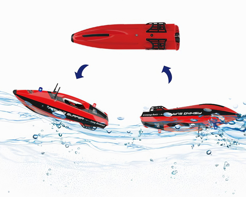 EDMODELLISMO Fishing People Surf Launched RC Bait Release GPS Boat