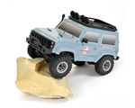 Automodello Outback Mini 2.0 Paso 4WD Scaler 1:24 RTR con luci Grigio chiaro edmodellismo FTX5508GY