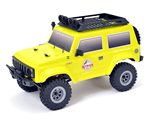 Automodello Outback Mini 2.0 Paso 4WD Scaler 1:24 RTR con luci Giallo edmodellismo FTX5508Y